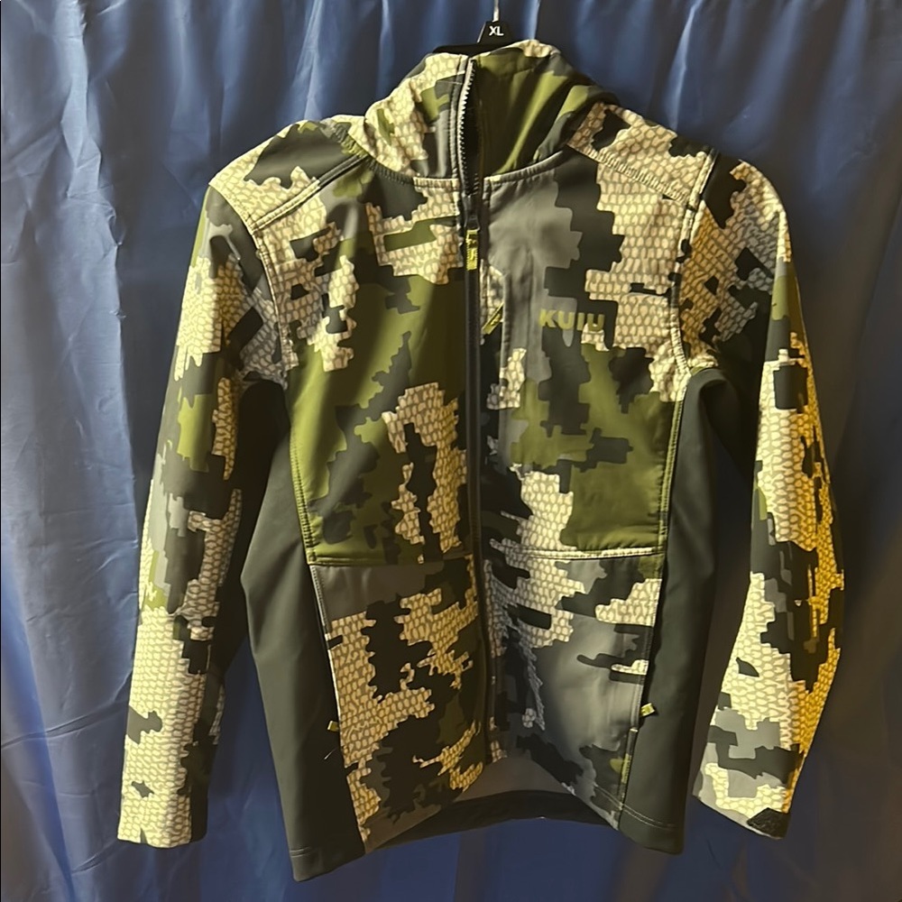 YOUTH KUIU Rubicon hooded jacket(Verde pattern)